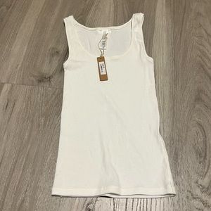 Skims tank top in marble